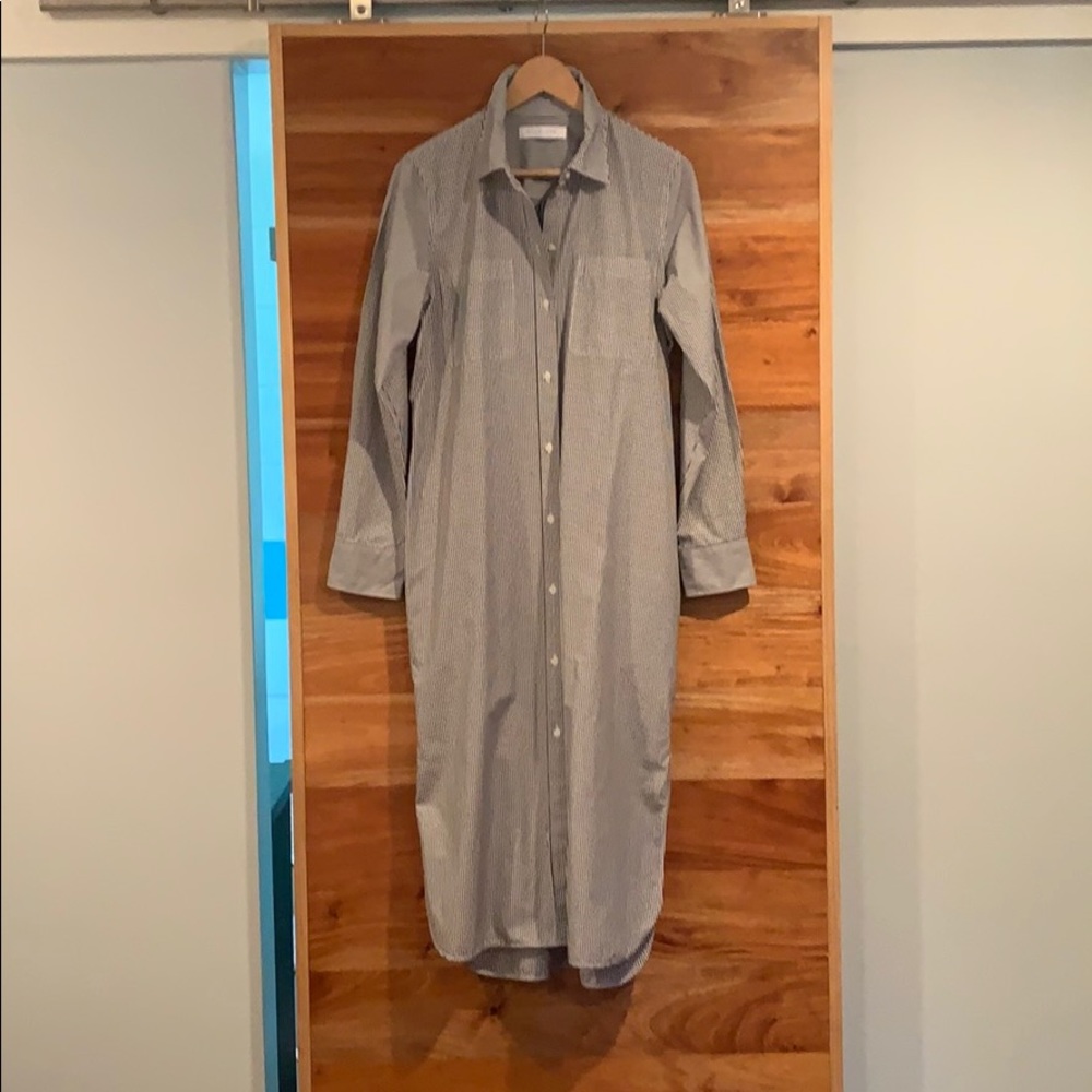 Everlane Striped Shirt Dress